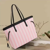 Bolso de Mano a Rayas - Lunara